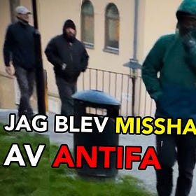 Jag blev MISSHANDLAD av AFA! – Pepparsprayad och slagen i huvudet
