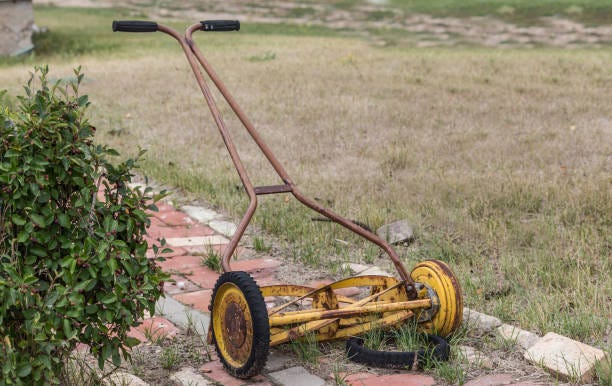 290+ Antique Lawn Mowers Stock Photos, Pictures & Royalty ...