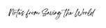 Notes from Saving the World