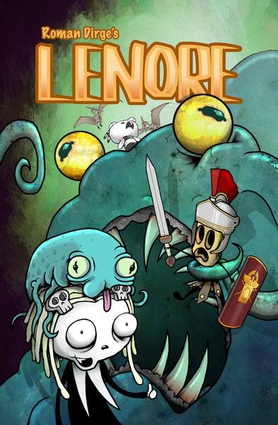 [Lenore: The Time War #1 (Cover A Roman Dirge) (Product Image)]