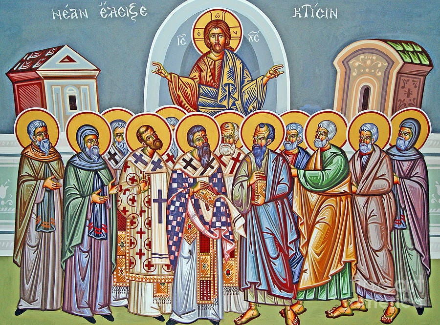The Twelve Disciples Of Jesus Christ Art Print By Icons Of