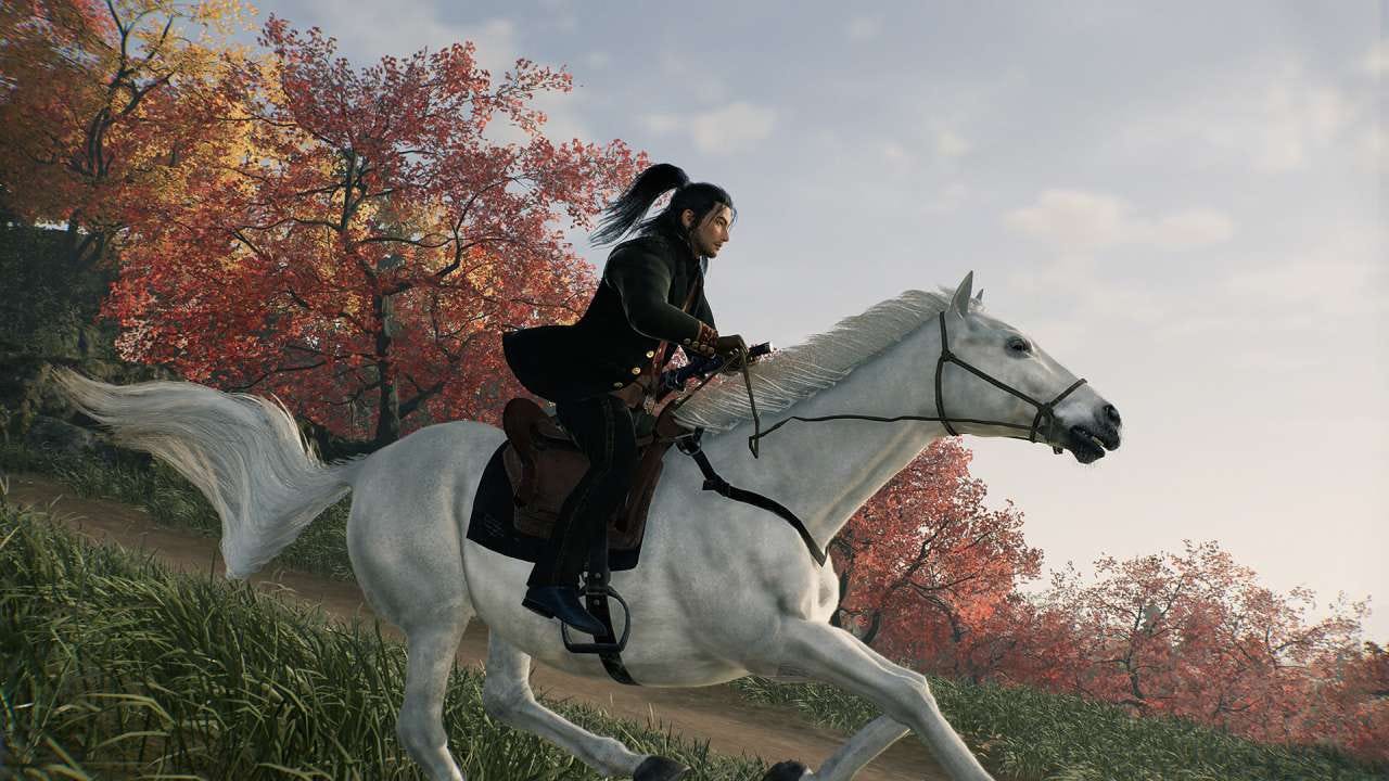 Horse riding in Rise of the Ronin