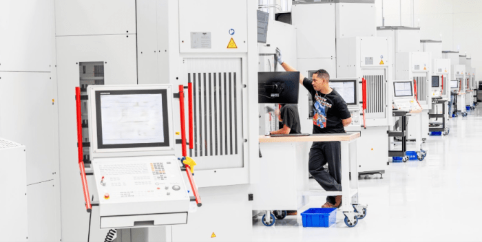 Hadrian's factory in Torrance, Calif.