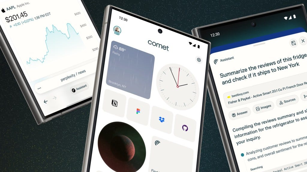 Perplexity brings its AI browser Comet to Android | TechCrunch