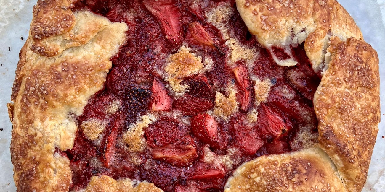 #78: Strawberry Galette