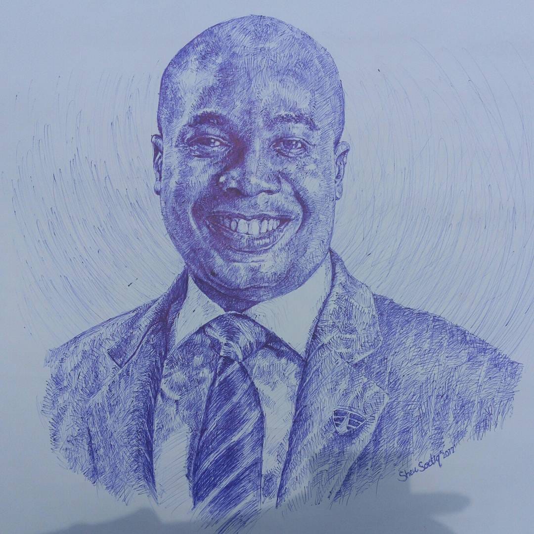 Pen Drawing by Sheu Sodiq