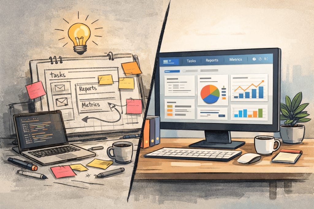 prototype-vs-platform and Vibe Coding - Banner