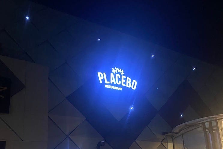 The Placebo restaurant is located within the quiet Magodo neigbourhood. Credit: Anita Oguni / Ikeja Record The Placebo restaurant is located within the quiet Magodo neigbourhood. Credit: Anita Oguni / Ikeja Record
