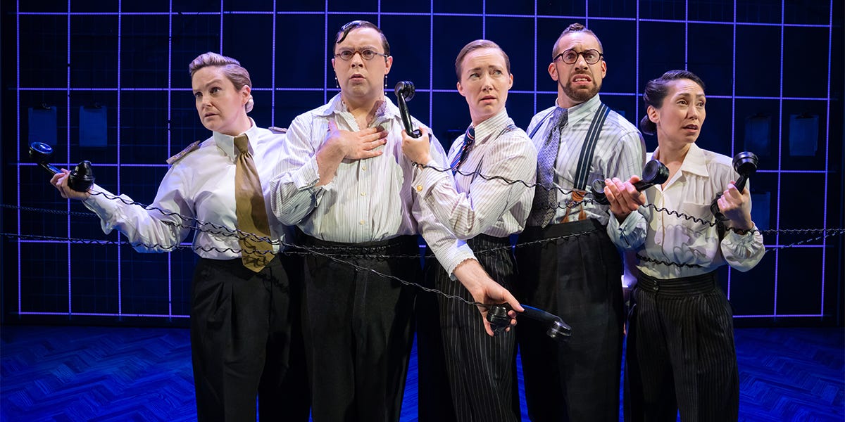 Operation Mincemeat' Broadway review — bonkers musical tells a Trojan  corpse story | New York Theatre Guide