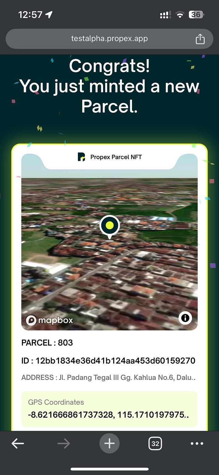 Mint a parcel to become an OG and access to perks
