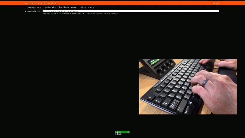 Leave mirror address as-is
