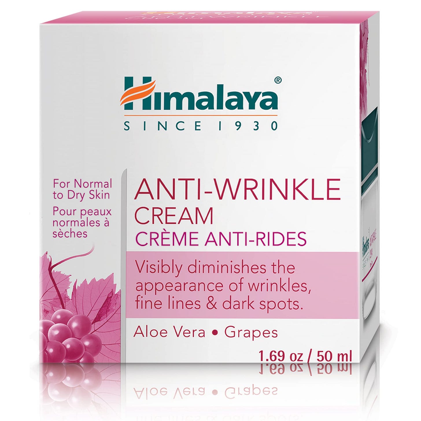 Amazon.com: Himalaya Anti-Wrinkle Cream for Reducing Wrinkles, Fine Lines  and Dark Spots, Moisturizes & Repairs, 1.69 oz : Beauty & Personal Care