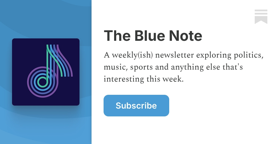 The Blue Note | Jordan Uhl | Substack