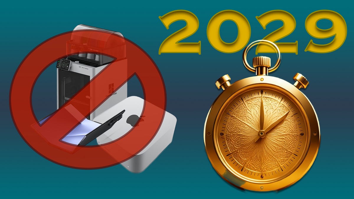 Why I'm not making big tech purchases until 2029