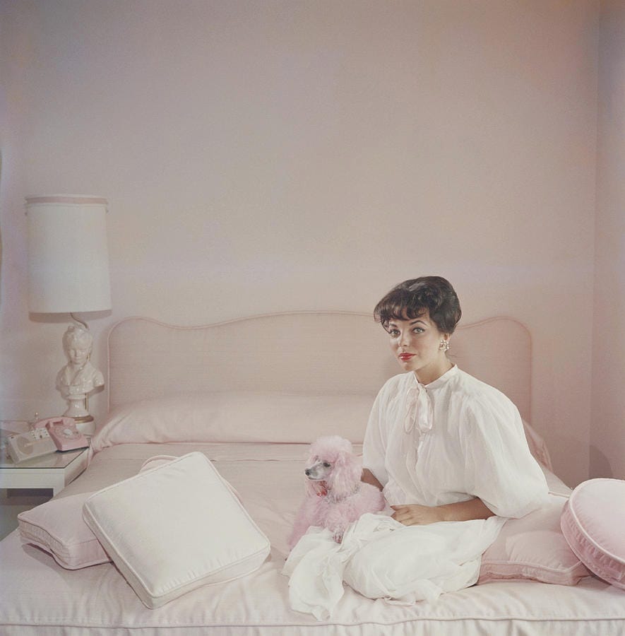Pink Accessory by Slim Aarons