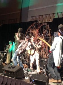 Ty Olsson with the EWB