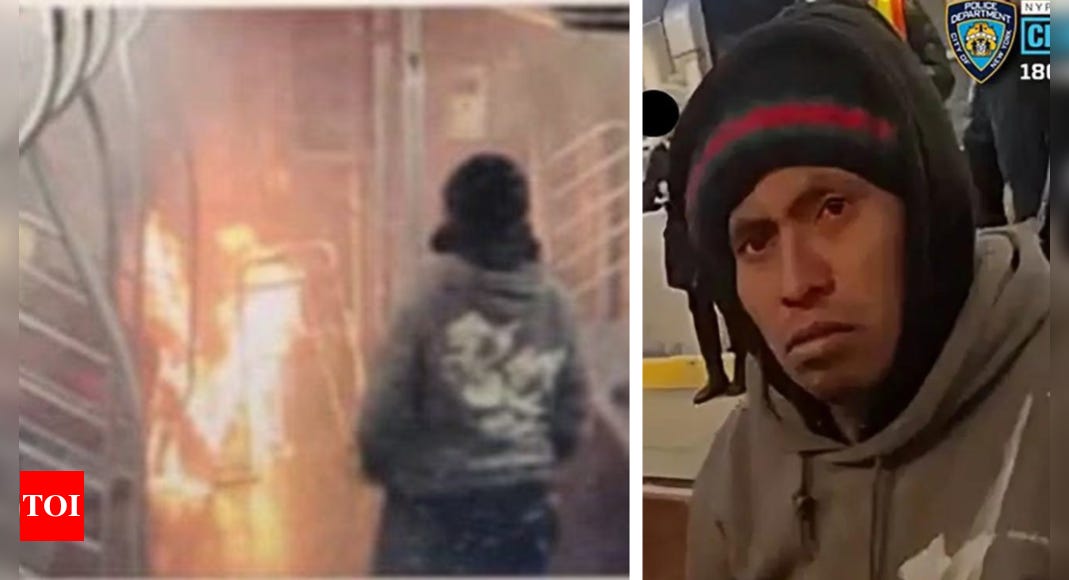 Sleeping woman set on fire on NYC subway, 'He just watched her burn'; Guatemalan migrant arrested - Times of India Sleeping woman set on fire on NYC subway, 'He just watched her burn'; Guatemalan migrant arrested - Times of India