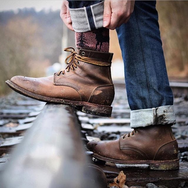Oak Street Bootmakers Natural Trench Boot Oak Street Bootmakers Natural Trench Boot