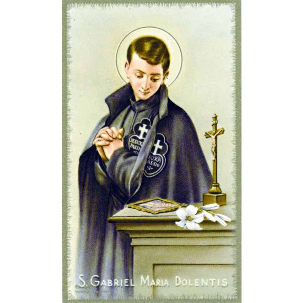 Image result for st gabriel of our lady of sorrows Image result for st gabriel of our lady of sorrows
