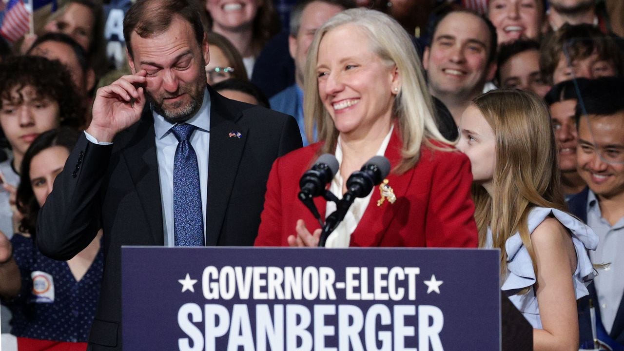 Watch Abigail Spanberger's victory speech after historic win in Virginia