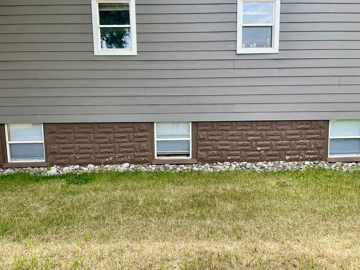 The before and after photos of the girls dorm.