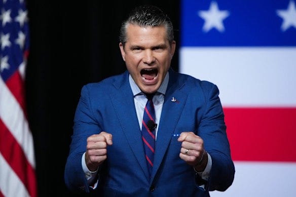 Trump, Hegseth declare end to 'woke' military culture in Quantico speech