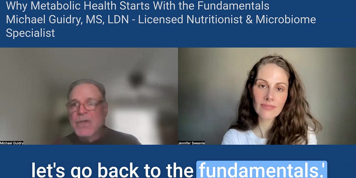 Why Metabolic Health Starts With the Fundamentals