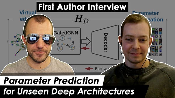 First Author Interview
Parameter Prediction for Unseen Deep Architectures