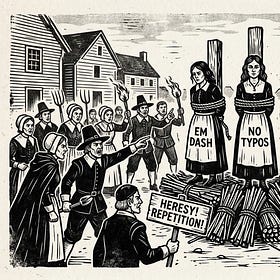 The Modern Day Witch Hunt against "Perfect" Prose