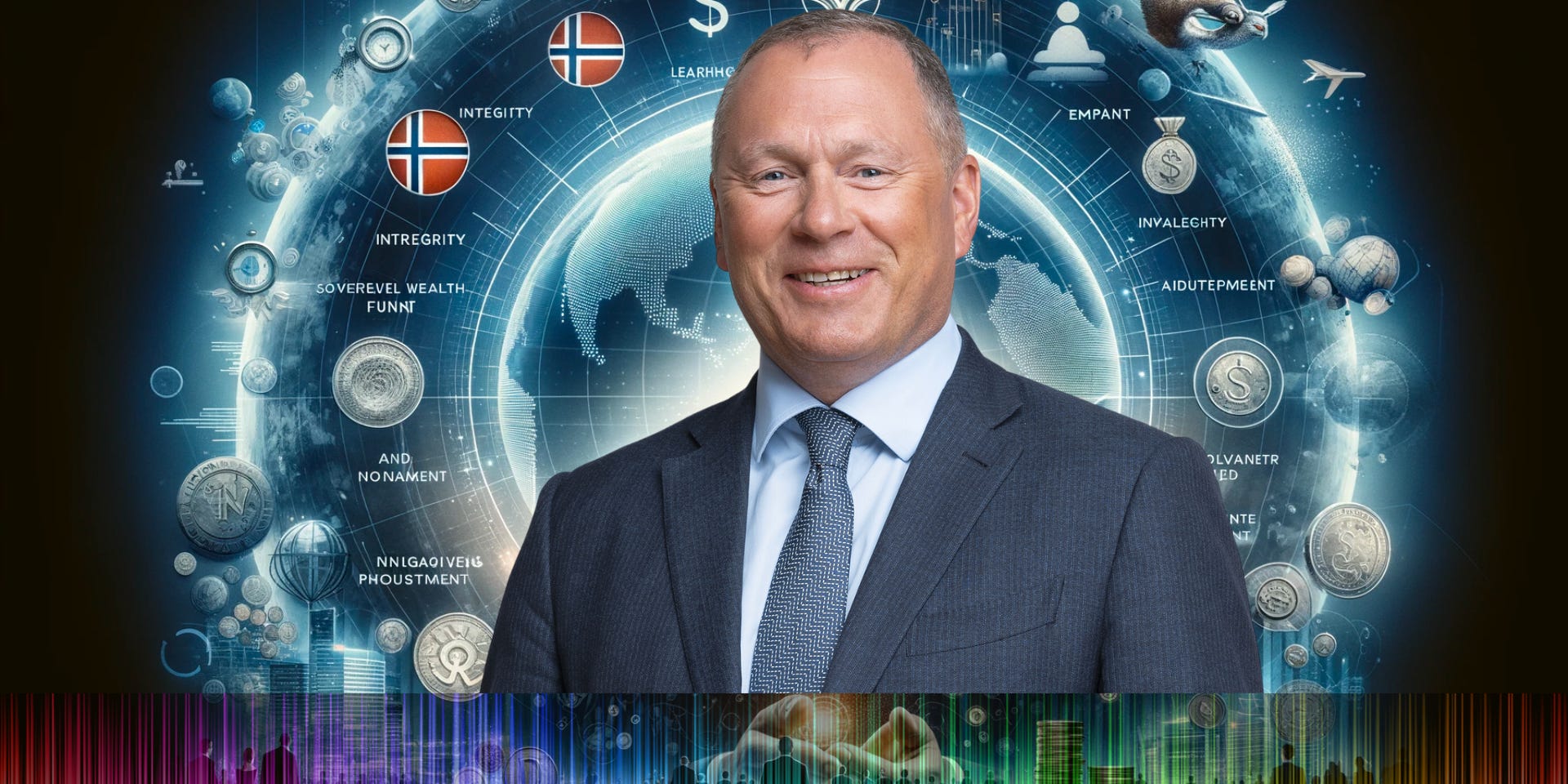 Cover image for Nicolai Tangen: Mastering the Art of Leadership and Innovation in Finance | GratitudeSeries 52/60