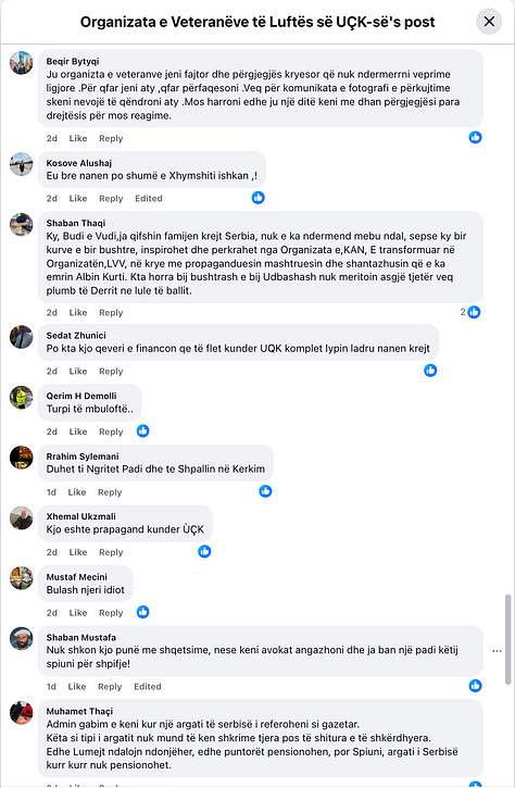 The Thread Beneath the Post of War Veterans Organisation of Kosovo