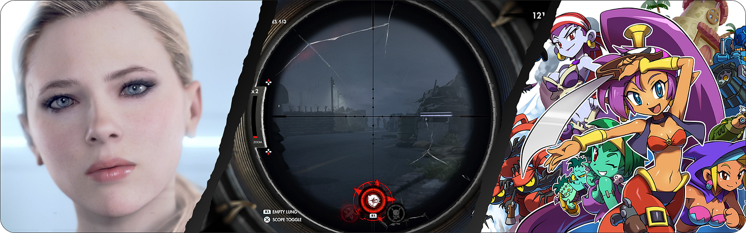 Collage of some recent gaming pickups and what I've been playing!