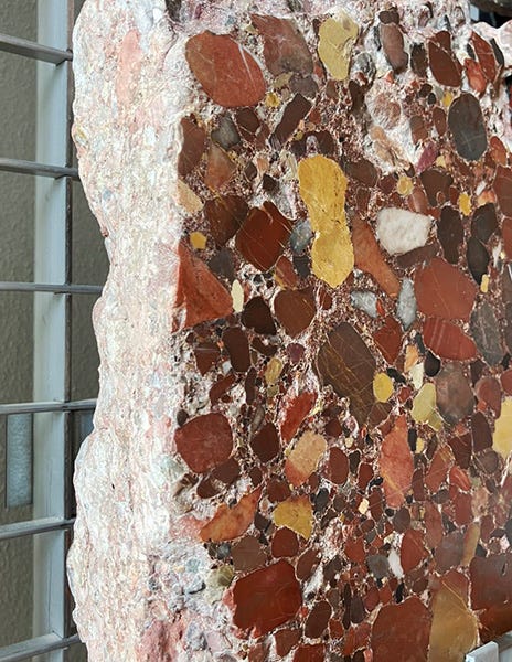 pieces of Antique Roman marble ©SteveButcher2025