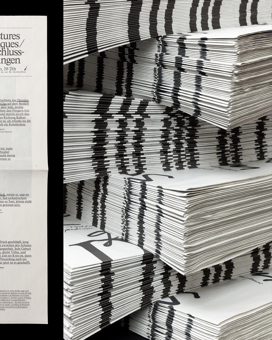 Jonas Bader – Cyrill Heinen / [internship at] Atelier HKB, To-Do: HKB Diplomkampagne 24, HKB Viskom, HKB Bern, 2024 [Typographic Poster Design Inspiration]