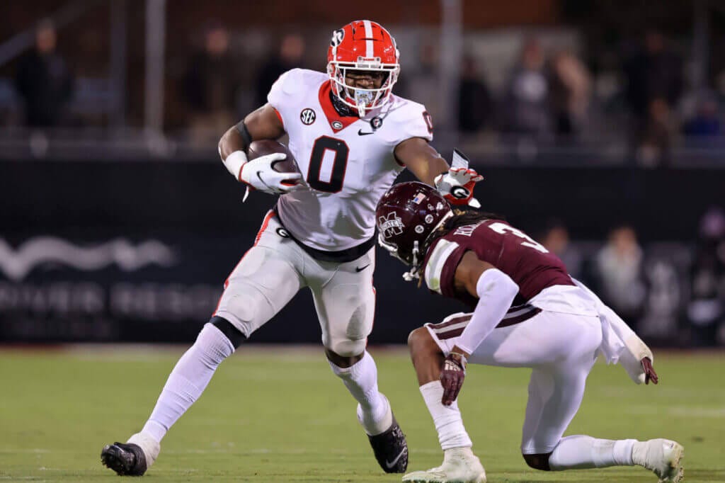 Georgia TE Darnell Washington declares for 2023 NFL Draft - The Athletic