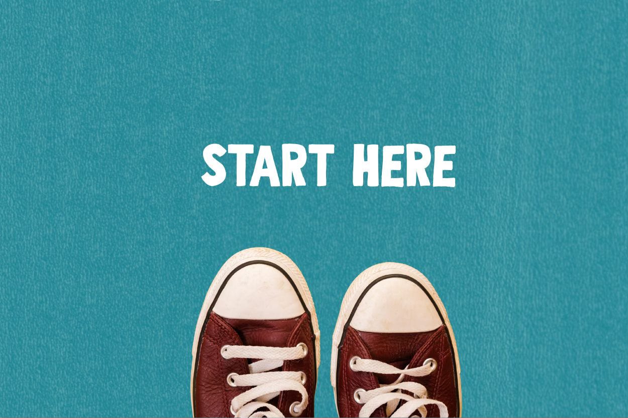 Start here Start here