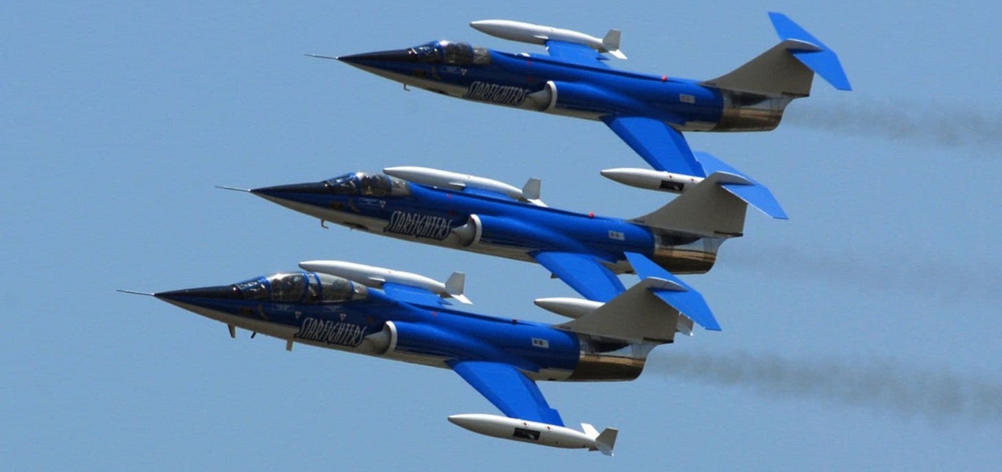 Starfighters aircraft