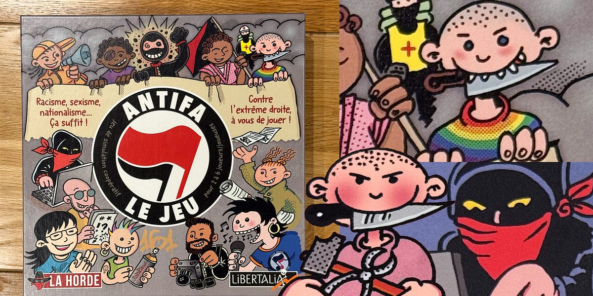 Antifa Made a Board Game Modeled on Their Real-Life Violent Tactics