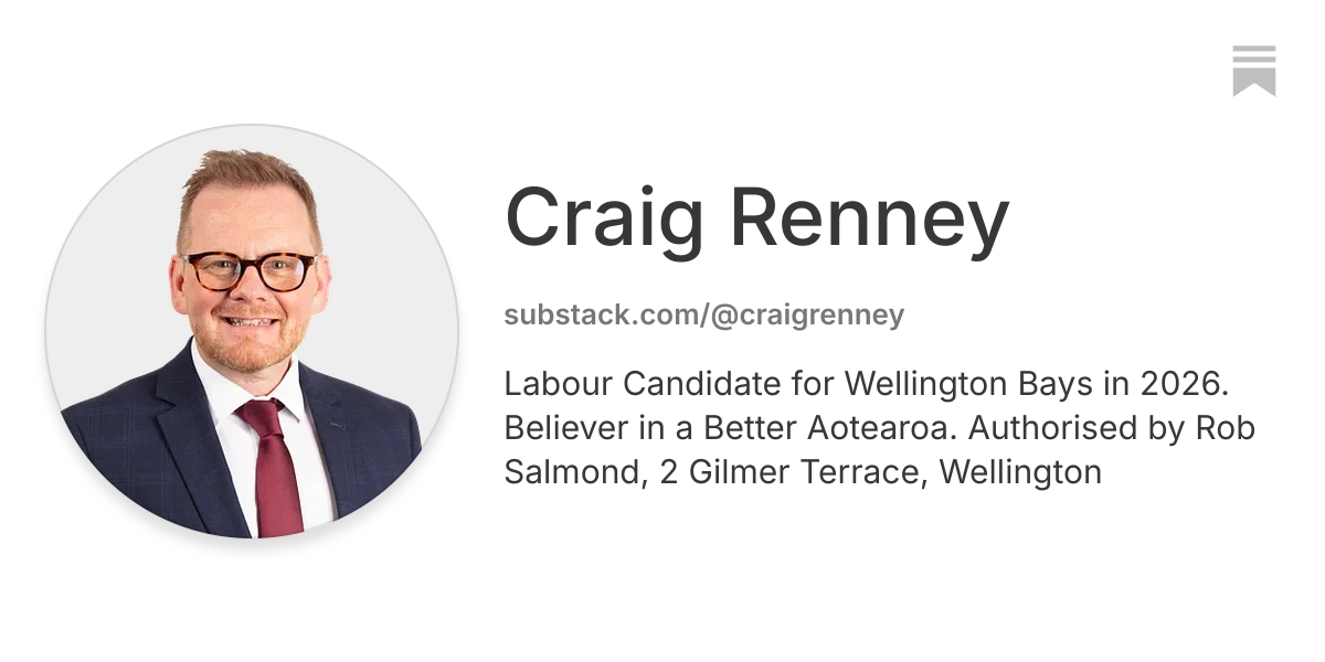 Craig Renney | Substack