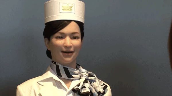 Robôs na Disney em Tokyo