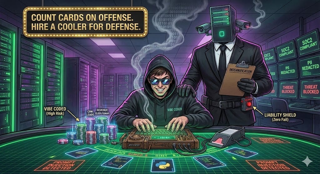 The Bifurcation of the Stack: Why You Will "Bake" Your CRM but "Buy" Your Shield