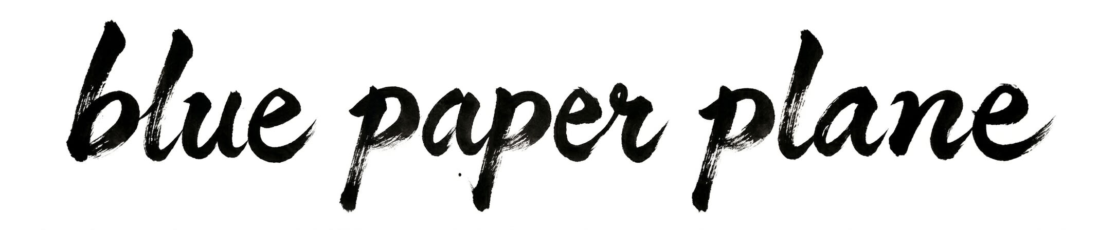 blue paper plane