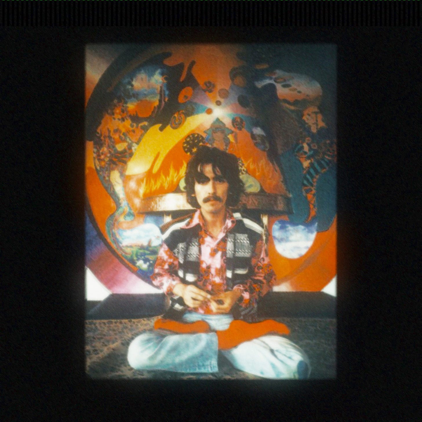 george harrison psychedelic picture