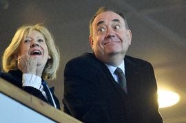 Alex Salmond's wife Moira stood by husband's side for 40 years