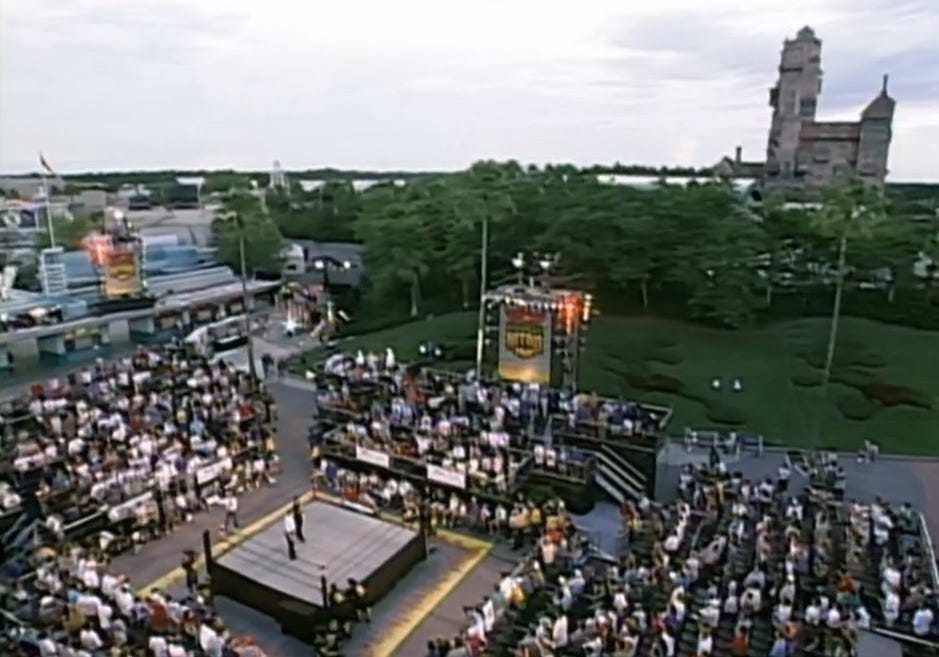 Wrestling at Disney World