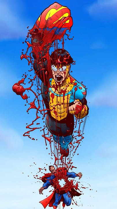 Invincible VS Superman Robert Kirkman Interview | Invincible #invincible  #comics #shorts