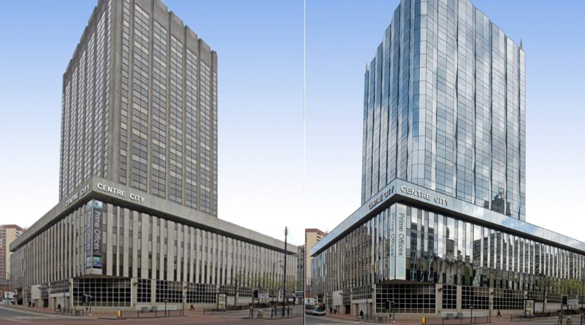 Upgrading British Brutalist Buildings - Birmingham Centre City Example