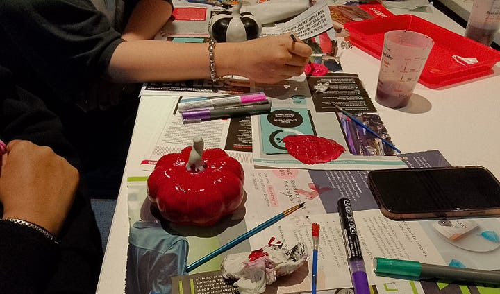 pumpkin decorating event