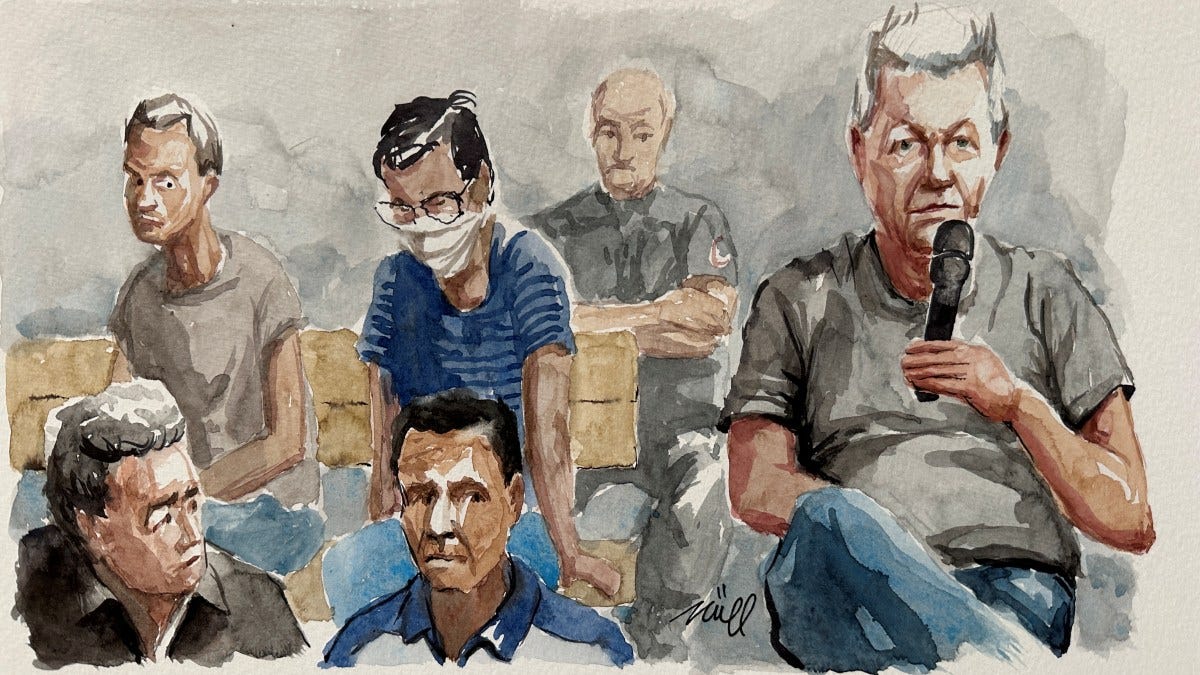 Dominique Pelicot is among the 51 men charged with the rape, attempted rape or sexual assault of his wife, Gisèle Pelicot. He has admitted drugging her before inviting strangers to abuse her Dominique Pelicot is among the 51 men charged with the rape, attempted rape or sexual assault of his wife, Gisèle Pelicot. He has admitted drugging her before inviting strangers to abuse her