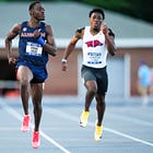 With top-10 times in two events, Auburn’s Israel Okon accomplishes even more off the track